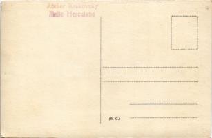 Herkulesfürdő, Baile Herculane; Crucea Alba / Fehér-kereszt / white cross. Atelier Krakovsky photo (...