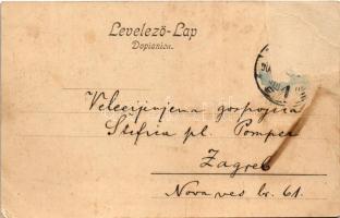 Zagreb, Zágráb; Botanicki vrt. / botanical garden (Rb)