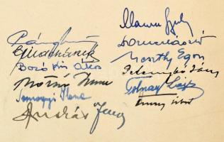 1953 Ritvay Sándor miniszteri tanácsos (Építésügyi Minisztérium) névnapi köszöntése, gépelt vers, ko...