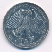 NSZK 1976D 5M Ag "Grimmelhausen halálának 300. évfordulója" T:AU kis karc FRG 1976D 5 Mark...