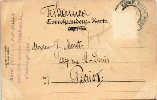 Konjic + "K. und K. Milit. Post" (Rb)