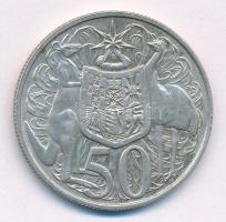 Ausztrália 1966. 50c Ag "II. Erzsébet" T:XF patina, karc, kis ph
Australia 1966. 50 Cents...