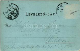 1899 (Vorläufer) Máriaradna, Radna; templom, belső, kegyelemkép / church interior. Greg Fischer No. ...