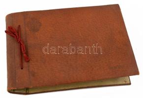 cca 1960 Zombor (Vajdaság, Szerbia), album 29 db fekete-fehér fotóval (Tito Marsall utca, Nemzeti Ba...