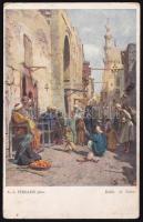 1918 I világháborús tábori posta K.u.k. Quartiermeisterabteilung No. 18 Stabskompagnie bélyegzőjével