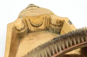 Szecessziós morzsalapát 25x20 cm és söprű