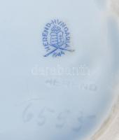 Herendi kínai mintás, koi-halas nagy méretű fedeles urnaváza. Kézzel festett, jelzett, repedéssel m:...