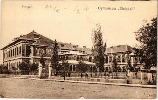 1918 Focsani, Foksány; Gymnasium Einigkeit / grammar school