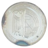 Németország 1990. "Ami összetartozik, az összeforr" kétoldalas, jelzett Ag emlékérem közep...
