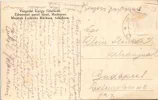 Várgede, Várgedefürdő, Kúpele Hodejov, Hodejov; Gyógy gőzfürdő, Majetok Ludevita Márkusa tulajdona. ...