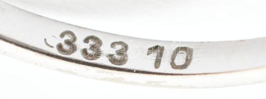 Arany (Au) 8K gyűrű, jelzett, méret: 54, bruttó: 1,6 g