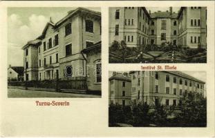 Turnu Severin, Szörényvár; Institut St. Maria (glue marks)