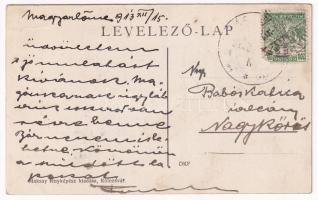 1913 Magyarfenes, Oláhfenes, Vlaha; Báró Jósika Aladár kastélya. Maksay fényképész kiadása / castle....