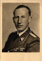 Reinhard Heydrich német nemzetiszocialista politikus, SS katona és a holokauszt kitervelője, a náci elit legsötétebb alakja, Adolf Hitler úgy jellemezte, mint ,,a vas szívvel rendelkező ember / high-ranking German SS and police official during the Nazi era and a principal architect of the Holocaust