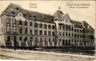 1925 Torda, Turda; Liceul Regele Ferdinand / Állami főgimnázium / grammar school (EK)