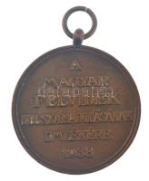1938. "Felvidéki Emlékérem" bronz kitüntetés mellszalag nélkül T:AU,XF Hungary 1938. "...