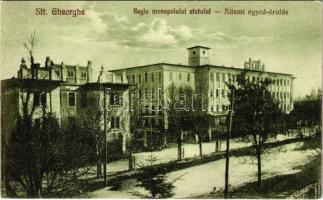 Sepsiszentgyörgy, Sfantu Gheorghe; Regia monopolului statului / Állami egyed-árulás, dohánygyár. Féder kiadása / tobacco factory (EK)