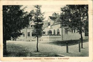 Nagyszeben, Hermannstadt, Sibiu; Waldwirtshaus / Erdei vendéglő. Jos. Drotleff / Forest restaurant (EK)