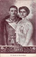 IV. Károly és Zita királyné. B.K.W.I.