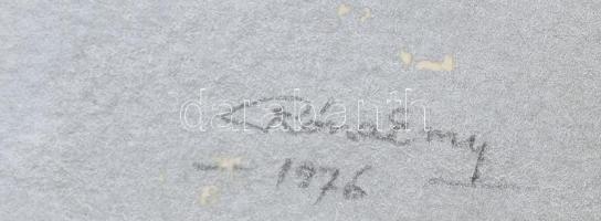 Róna Emy (1904-1988): Illusztráció az Ezeregy-éjszaka-meséiből, 1976. Vegyes technika, papír, jelezv...