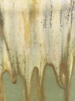 Bod jelzéssel : Nagy méretű váza. mázas kerámia, kézzel festett, jelzett, hibátlan 34 cm