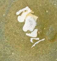 Bod jelzéssel : Nagy méretű váza. mázas kerámia, kézzel festett, jelzett, hibátlan 34 cm