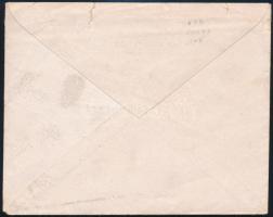 1946 (23. díjszabás) Levél készpénzes bérmentesítéssel Budapestről New Yorkba, a díjszabás utolsó na...