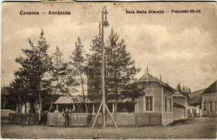 1925 Kovászna, Covasna; Pokolsár gyógyfürdő. Fotograf L. O. Adler / Baia Balta dracului / spa, bath (EK)