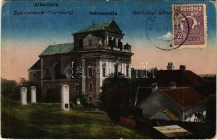 1922 Gyulafehérvár, Karlsburg, Alba Iulia; Batthyány könyvtár a várban. Schäser Ferenc kiadása / library in the castle (fa)