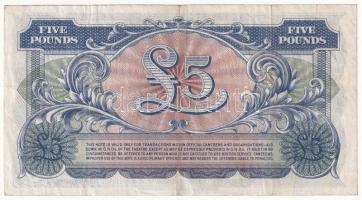 Nagy-Britannia / Katonai kiadás DN (1948) 5P T:F kis firka
Great Britain / British Armed Forces ND ...