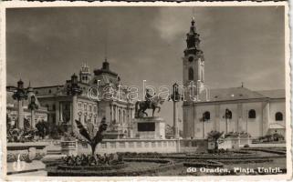 1938 Nagyvárad, Oradea; Piata Unirii / Egyesülési tér / square