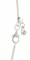Ezüst(Ag) nyaklánc, Pandora jelzéssel, állítható h: max. 60 cm, nettó: 5,4 g