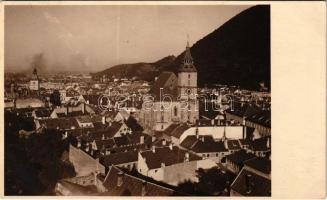 1931 Brassó, Kronstadt, Brasov; Fekete templom / church, general view. Atelier O. Netoliczka photo