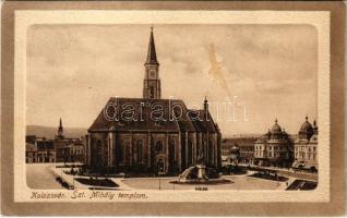 1913 Kolozsvár, Cluj; Szent Mihály templom / church (fl)