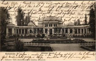 1905 Kolozsvár, Cluj; Sétatéri kioszk. Schuster Emil kiadása / park, kiosk, restaurant (EK)