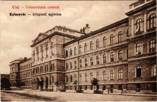 1924 Kolozsvár, Cluj; Központi egyetem. Lepage Lajos kiadása / Universitatea centrala / university