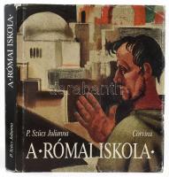 P. Szücs Julianna: A római iskola. Bp., 1987, Corvina. Fekete-fehér és színes képekkel illusztrálva. Kiadói egészvászon-kötés, jó állapotban, kissé sérült kiadói papír védőborítóban.