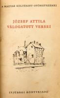 Magyar Költészet Gyöngyszemei 4 kötete, egybekötve: Vörösmarty Mihály válogatott versei.; József Att...