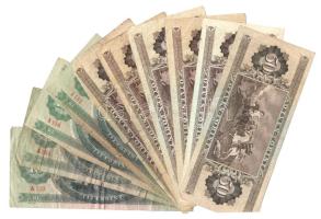 1969. 10Ft (2db) + 1975. 10Ft (2db) + 1975. 50Ft + 1983. 50Ft (4db) + 1989. 50Ft T:F,VG