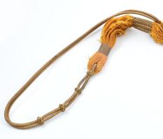 Katonai öv csatlék , rojtos. XX.sz. eleje. 100 cm