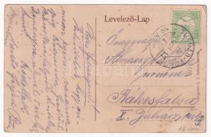 1911 Tusnádfürdő, Baile Tusnad; a jövőben montázs. Dragoman S.J. kiadása / in the future montage (EK...