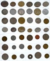 42xklf külföldi érméből álló tétel, közte Kína, Libanon, Marokkó, Nagy-Britannia, Olaszország, Örmén...