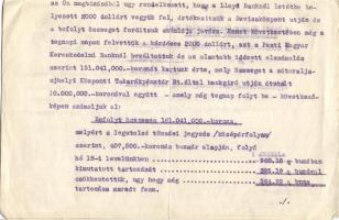 Első Magyar Gazdasági Gépgyár fejléces számla