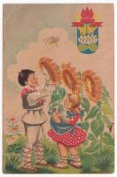 ~1950 Nagyvárad, Oradea; Consfatuirea micilor gradinari si silvicultori. Libraria Noastra / Kis kertészek és erdészek tanítása, propganada / small gardeners and foresters, teaching propaganda (EK)