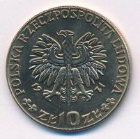 Lengyelország 1971. 10Zl Cu-Ni "FAO - Búzakalász" próbaveret "PRÓBA" jelzéssel T...