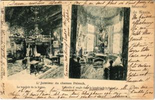 1899 (Vorläufer) Sinaia, Linterieur du chateau Pelesch / castle intieror (small tear)