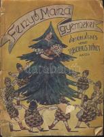 1946 Ámon Ágnes: Fenyő Mama gyermekei verses könyve a szerző dedikálásával, Bohus János rajzaival, B...