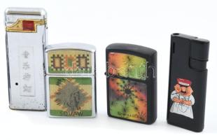 7 db különböző öngyújtó