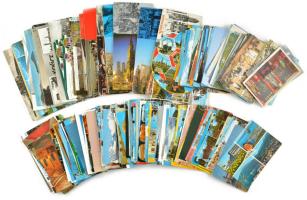 Kb. 330 db MODERN külföldi város képeslap / Cca. 330 modern town-view postcards from all over the world