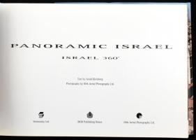 Aviad Kleinberg: Panorama Israel - Israel 360°. Bnei Brak, é.n., Steimatzky. Rendkívül gazdag képany...